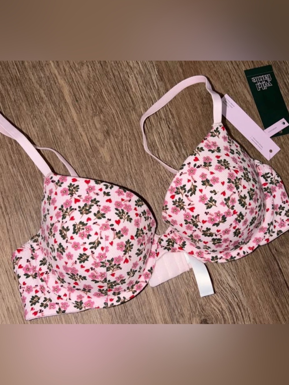 Floral Bra
